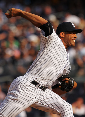 Yankee Pitcher - Yankee closer Mariano Rivera.