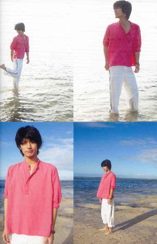 Haruma Miura in pink - Haruma Miura Letters Photobook
