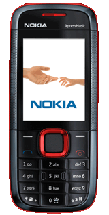 Nokia 5130 Xpress Music - A Nokia phone that boasts its capability to store and play numerous music tracks. It also has a nice music player that has a seperate control system (at the sides) which gives the user freedom of playing music while texting, browsing the net, etc..