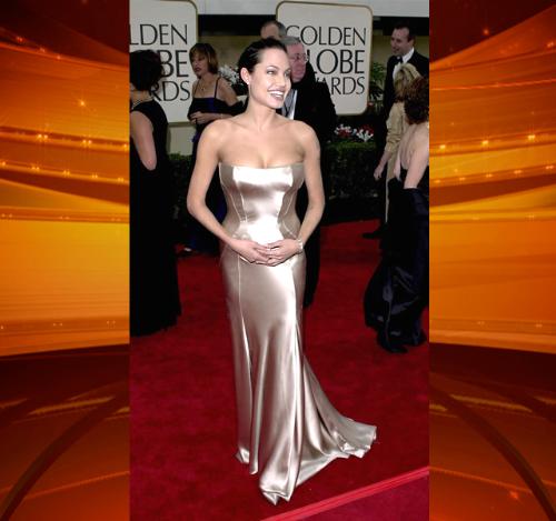 Angelia Jolie - I don't like her tattoos but she is lovely in this dress! She knows how to pick the dresses to wear!