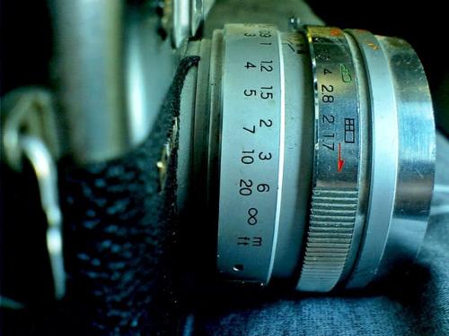 camera - old camera lens