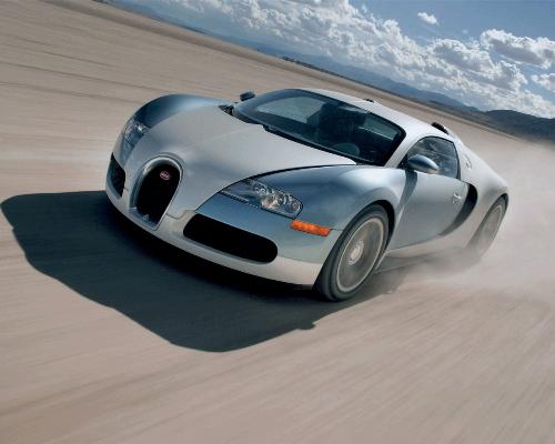 Bugatti Veyron - One of the most expensive and fast production car.