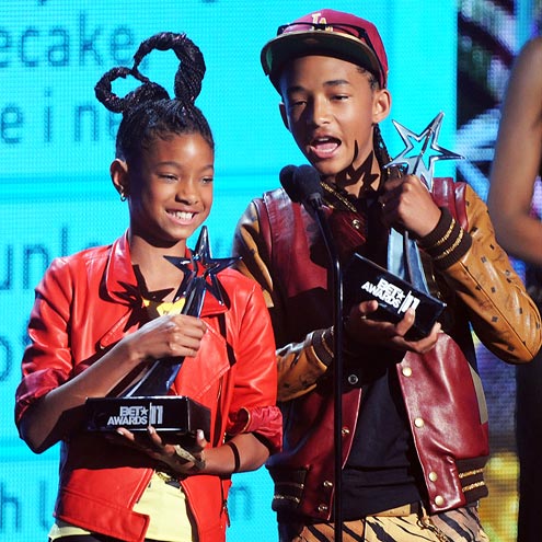 Willow and Jaden - The children of Will and Jada Smith.