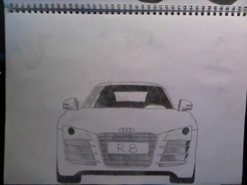 Car sketches - This one's my fifth but a little too boxy :P