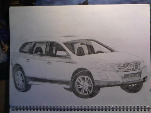 Car sketches - The best SUV that I've drawn!!!