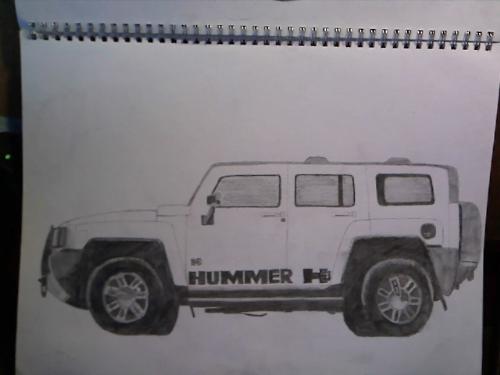 Car sketches - One of my favourite SUVs!!!