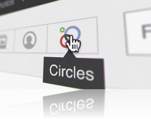 Circles - Circles, a feature of Google Plus.