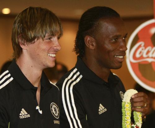 DROGBA and TORRES - some of the best striking force..........