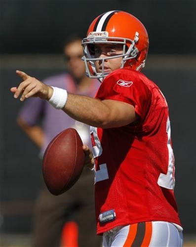 Colt McCoy - One of the QB's for the Cleveland Browns.