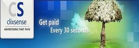 clixsense - Clixsense is a very popular PTC site. But I didn't reach the cash out limit yet..