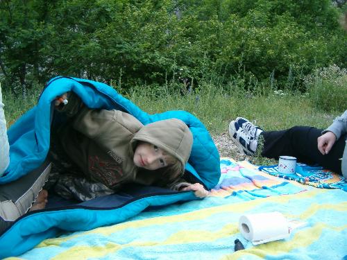 Camping in Cheile Nerei - Romania - in July 2011
