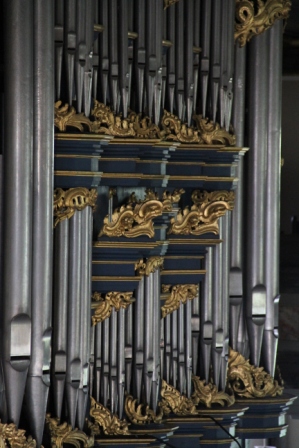 Part of organ - Part of organ in a Norwegian church