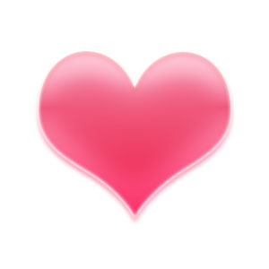 heary blending - blending pink heart love