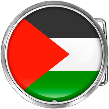 Palestine flag - This country is in the middle east