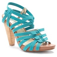Strappy heels - A pair of strappy heels.