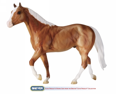 Rising Star - Breyer made this model to pay tribute to Elvis's palomimo Rising Star.