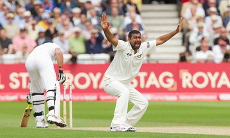 Praveen Kumar - Also shows resistance with bat in England