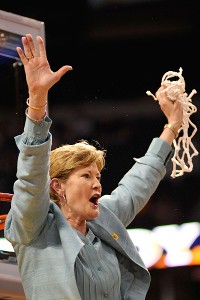 Pat Summit - She is has won more games in college basketball then anyone else! Man or woman!