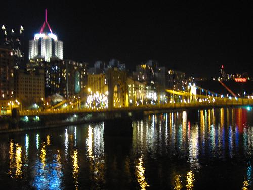 Pittsburgh at Night - Beautiful city at night.
