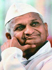 Anna Hazare - Man of honesty, power and determination