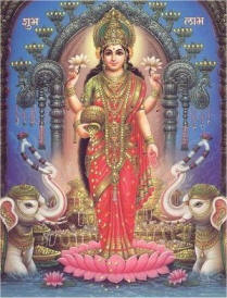 goddess lakshmi - this is hindu goddess laxmi