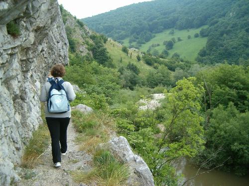 hiking in Cheile Nerei - Romania - This picture was taken while hiking in Cheile Nerei