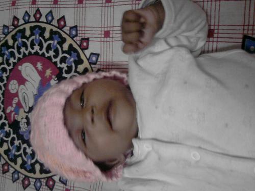 my niece - my niece now at three months :)