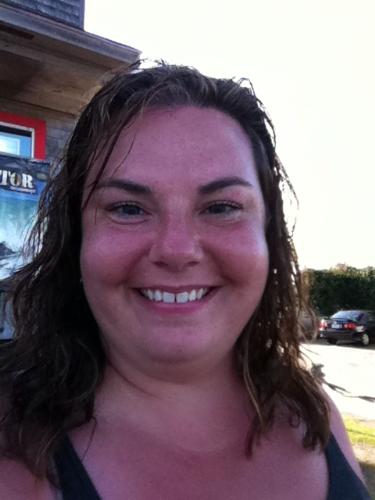 Happy, Beachy Me. - A picture of me when we were at Rodanthe, NC. It was such a beautiful day. I felt like I was glowing after spending all day with my toes in the sand.