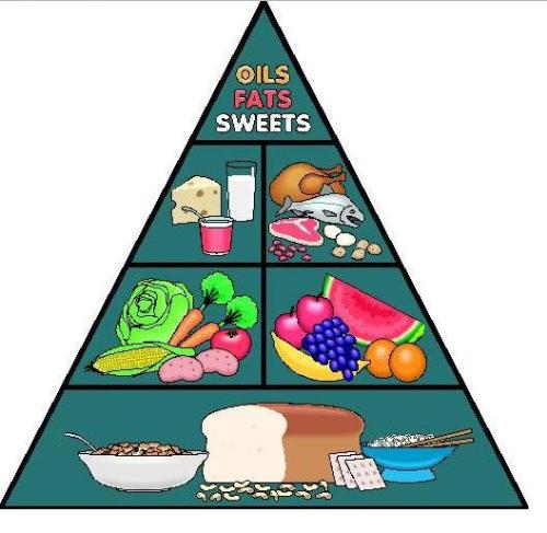 Food Chart - Canadian Food Chart Pyramid