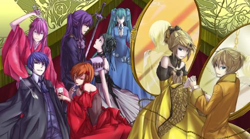Vocaloids - Seven Deadly Sins - The Vocaloids as characters for the Seven Deadly Sins song series.