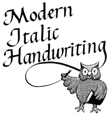 Italic handwriting - The teaching of good, clear handwriting is still an essential art, even when keyboard skills are also important.