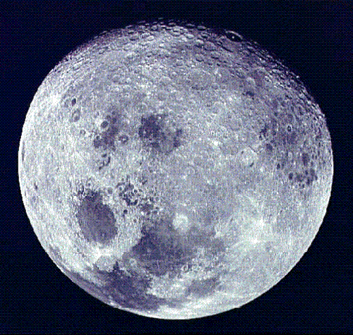 moon - photo from nasa&#039;s moon fact sheet