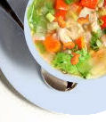 soup - home made soup, with gold fish crackers! soup - home made soup, with gold fish crackers!