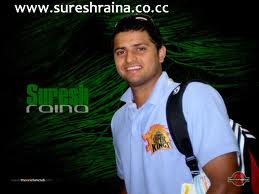 Suresh raina - Raina is the icon for young cricketer.