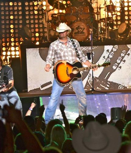 Toby Keith - Toby in concert recently.