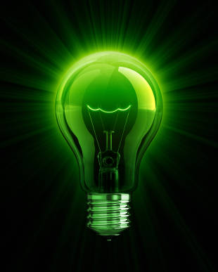 Save energy - It is photo of a bulb highlighting the energy consumption. 