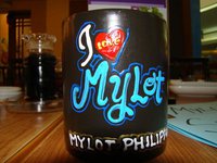 mylot mug - my very own mylot mug which not everyone here has. lol