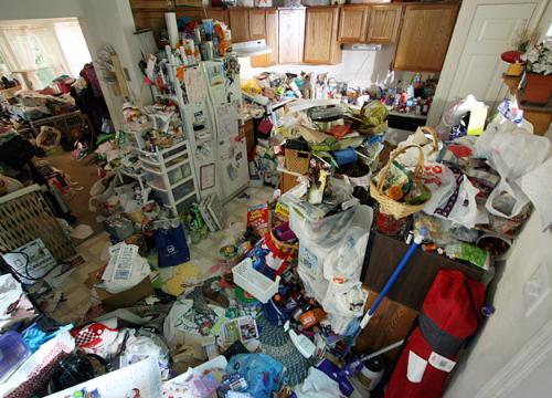 Hoarder's house. - That is the house of a compulsive hoarder. Hoarder's house. - That is the house of a compulsive hoarder.