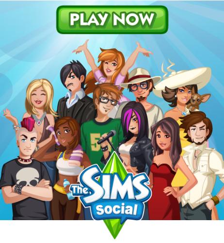 the Sims social - the Sims social in Facebook is available
