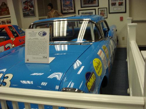 Richard Petty's first car - This is a 1957 Oldsmobile 88 convertible. This was the first car that Richard Petty raced at 21 years old.