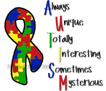 Autism - An interesting caption...