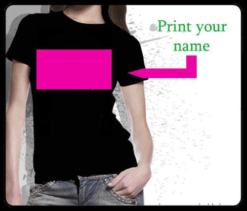 Personalized Shirt - T-Shirt with Name