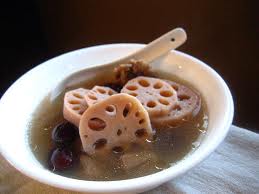 lotus root - another image of lotus root soup