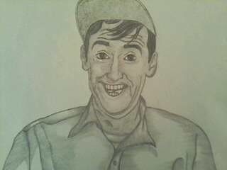 Gomer - just a picture i threw together while watching Andy Griffith... gotta love that show... Drawn and shaded with #2 pencil.