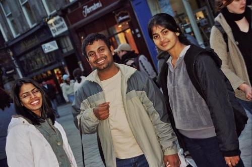 Myself in Glasgow - This was in 2004 when I visited England for work at HSBC.