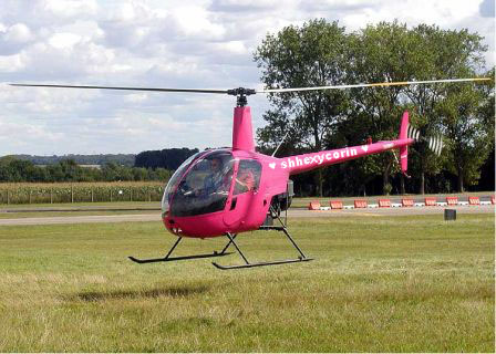 Pink helicopter - cute pink helicopter