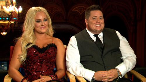 Chaz Bono - Picture of Chaz Bono and Lacey Schwimmer.