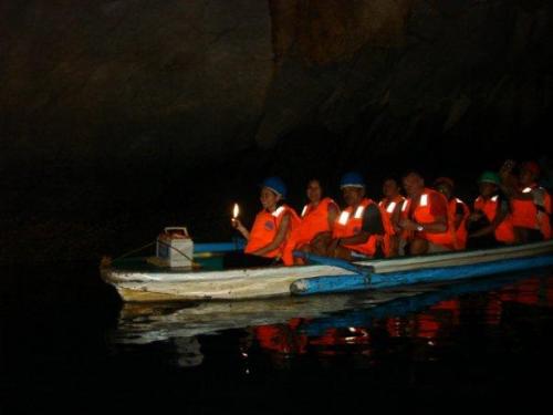 Underground river - Dark but exciting place to behold