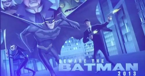 Beware The Batman animated series - Promo image for the new Batman cartoon coming in 2013