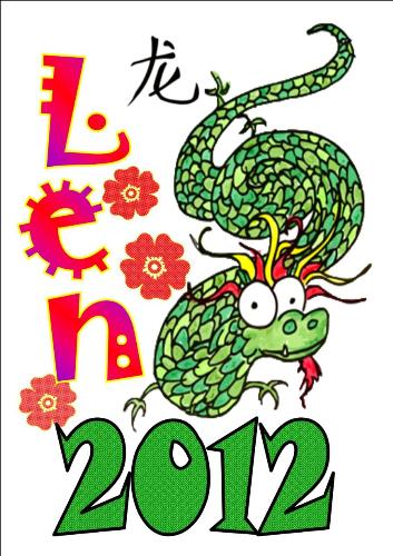 T-shirt design - 2012 Year of the Water Dragon shirt